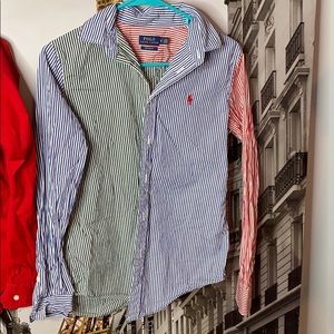 Polo button up shirt
